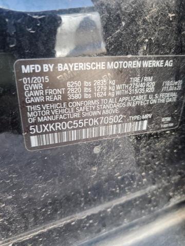 5UXKR0C55F0K70502 BMW X5 Xdrive35i