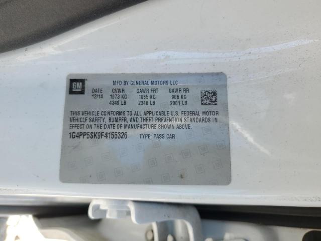 1G4PP5SK9F4155326 Buick Verano