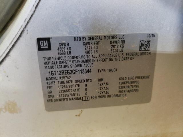 1GT12REG3GF113344 GMC Sierra K2500 Heavy Duty