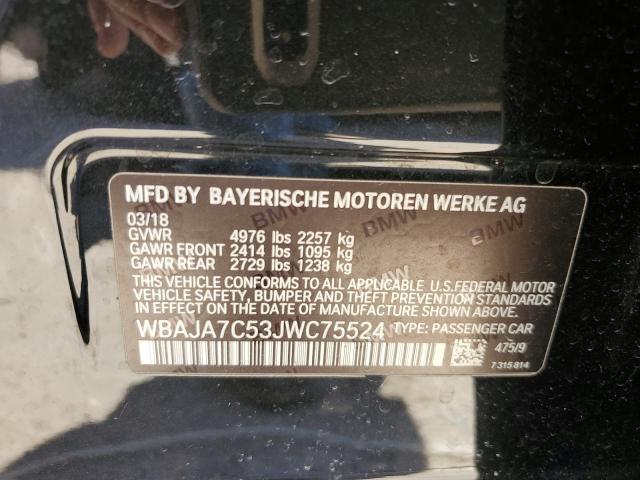 WBAJA7C53JWC75524 BMW 530 XI