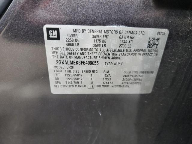2GKALMEK6F6409055 GMC Terrain Sle