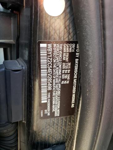 WBY1Z2C54EV285498 BMW I3 Bev