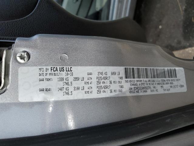 2C4RDGEG0KR563701 Dodge Grand Caravan Gt