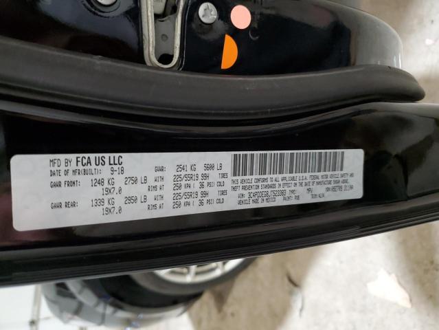 3C4PDDEG8JT523383 Dodge JOURNEY GT