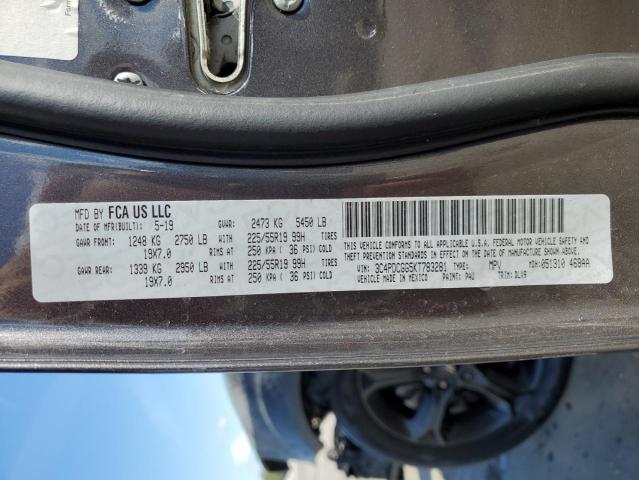 3C4PDCGG5KT783281 Dodge Journey Crossroad