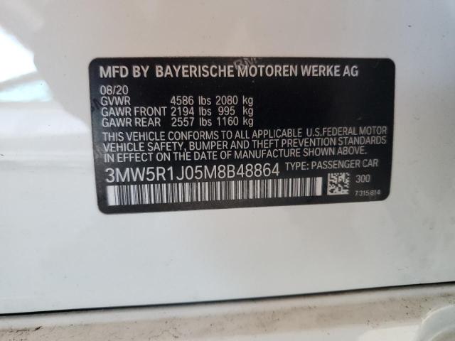 3MW5R1J05M8B48864 BMW 330I