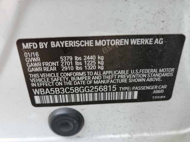WBA5B3C58GG256815 BMW 535 XI