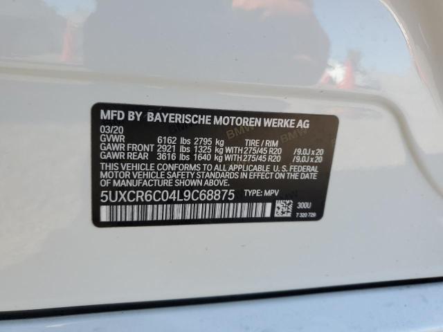 5UXCR6C04L9C68875 BMW X5 Xdrive40i