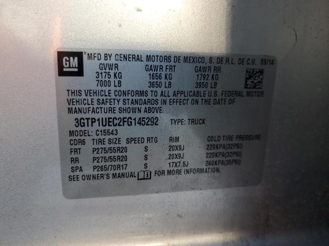 3GTP1UEC2FG145292 GMC Sierra C1500 Sle