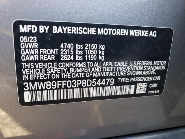 3MW89FF03P8D54479 BMW 330XI