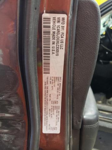 1C4RDJDGXLC330515 Dodge DURANGO GT