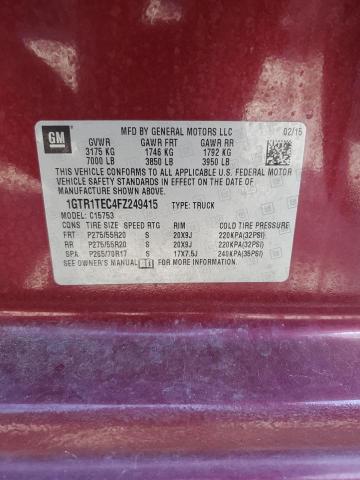 1GTR1TEC4FZ249415 GMC Sierra C1500