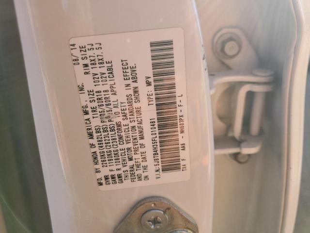 5J8TB4H35FL010481 Acura RDX