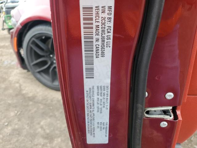 2C3CDXGJ6MH563469 Dodge Charger Scat Pack
