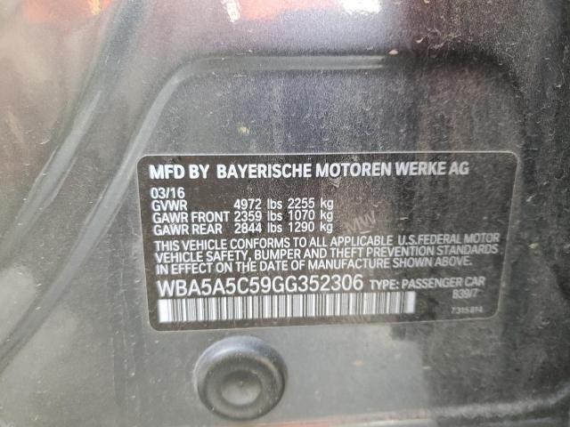 WBA5A5C59GG352306 BMW 528 I