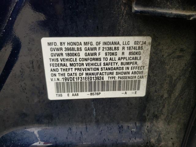 19VDE1F31EE013924 Acura ILX 20