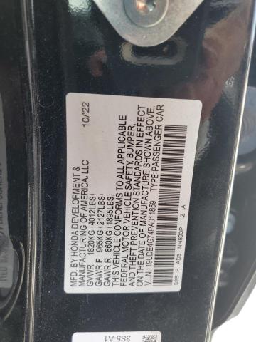 19UDE4G74PA011859 Acura Integra A-spec Tech