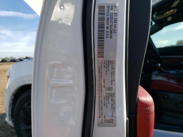 1C4SDJCT6LC395149 Dodge Durango R/t