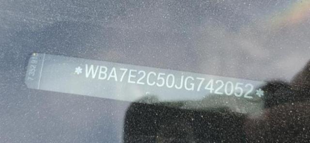 WBA7E2C50JG742052 BMW 740 I