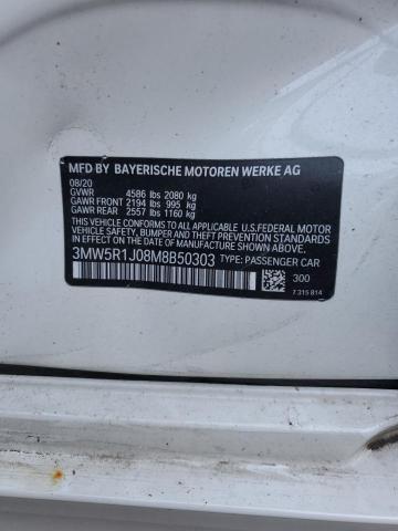 3MW5R1J08M8B50303 BMW 330I