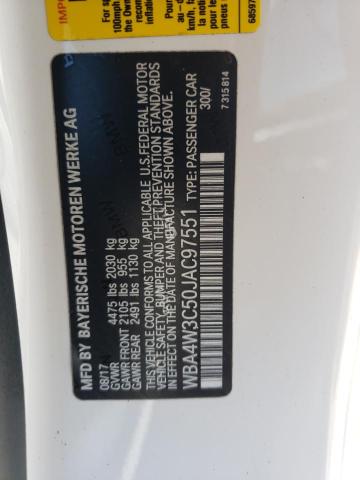 WBA4W3C50JAC97551 BMW 430I