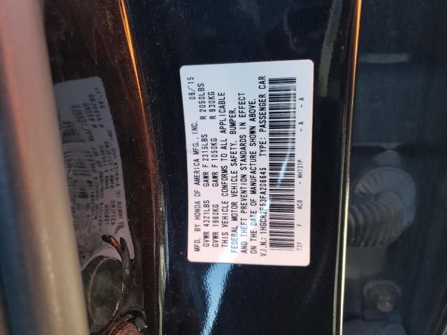 1HGCR2F53FA206645 Honda Accord Sport