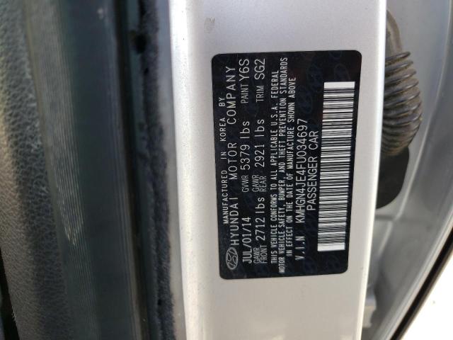 KMHGN4JE4FU034697 Hyundai Genesis 3.8l