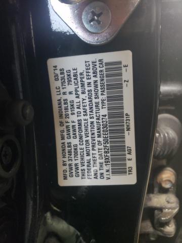 19XFB2F50EE030374 Honda Civic Lx