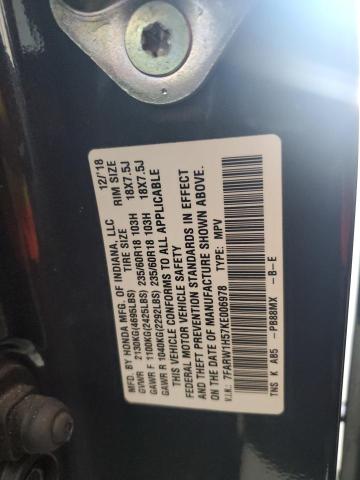 7FARW1H57KE006978 Honda CR-V EX