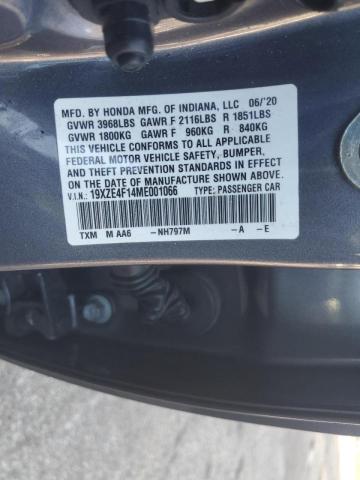 19XZE4F14ME001066 Honda Insight Lx