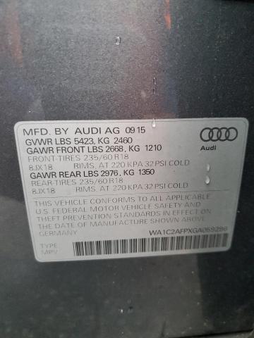 WA1C2AFPXGA059296 Audi Q5 PREMIUM