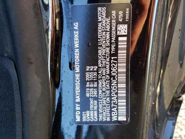 WBA73AP05NCJ06271 BMW 430xi