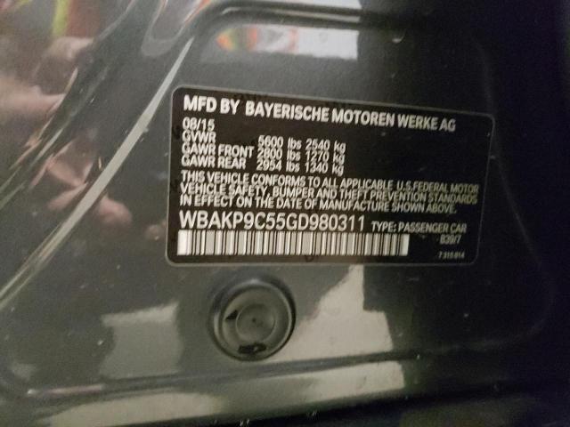 WBAKP9C55GD980311 BMW 550 Xi