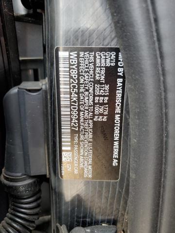 WBY8P2C54K7D99427 BMW I3 Bev