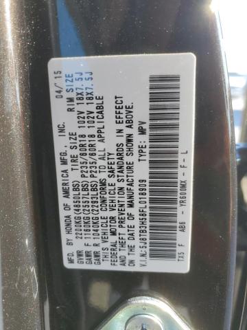 5J8TB3H58FL018909 Acura Rdx Technology