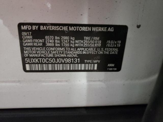 5UXKT0C50J0V98131 BMW X5 Xdr40e