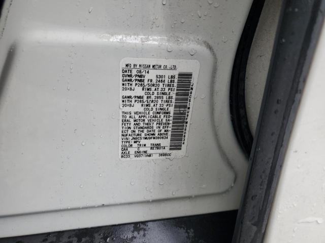JN8CS1MU9FM380634 Infiniti QX70