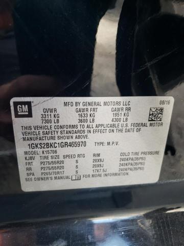 1GKS2BKC1GR465970 GMC YUKON SLT