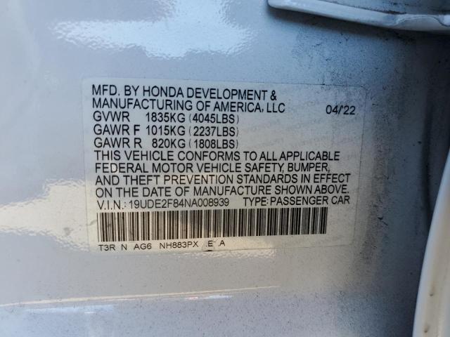 19UDE2F84NA008939 Acura Ilx Premium A-spec