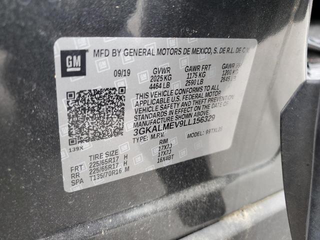 3GKALMEV9LL156329 GMC Terrain Sle