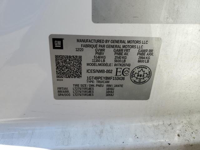 1GT49PEY8MF153436 GMC Sierra K2500 At4