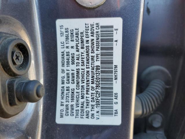 19XFC2F78GE013789 Honda CIVIC EX