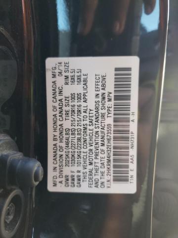 2HKRM4H32EH673559 Honda CR-V LX