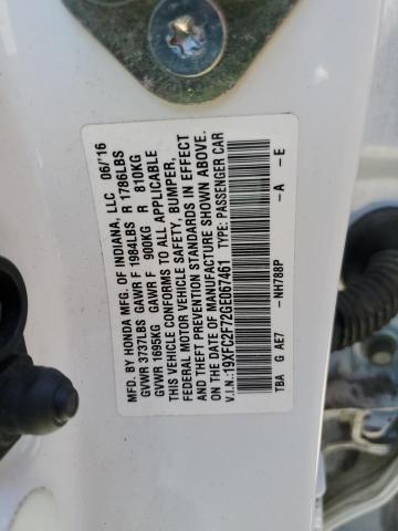 19XFC2F72GE067461 Honda CIVIC EX