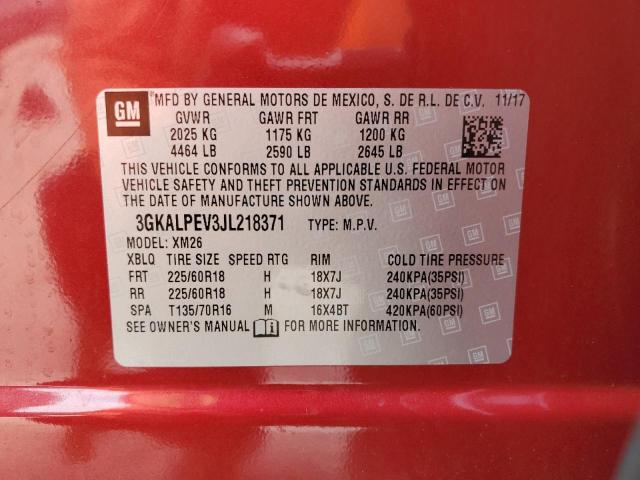 3GKALPEV3JL218371 GMC Terrain Slt