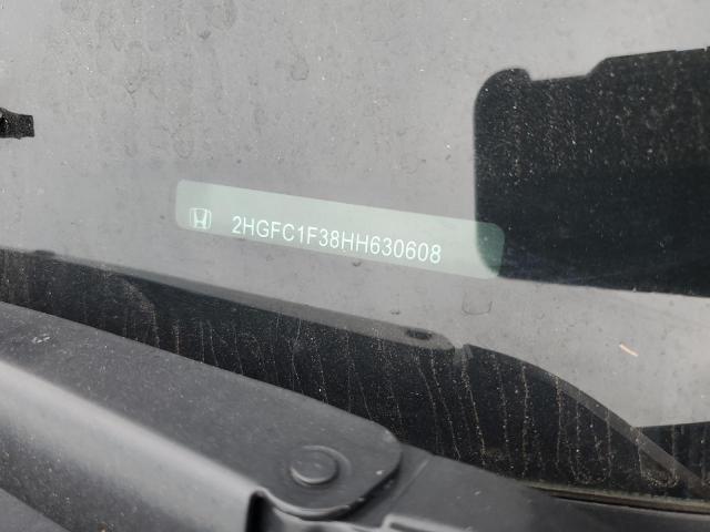 2HGFC1F38HH630608 Honda CIVIC EX