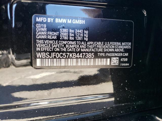 WBSJF0C57KB447385 BMW M5