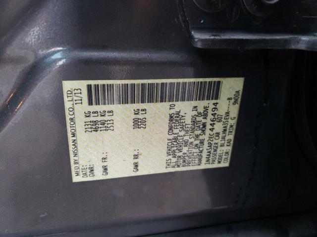 1N4AA5AP2EC446494 Nissan MAXIMA S