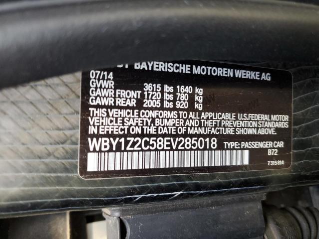 WBY1Z2C58EV285018 BMW I3 Bev