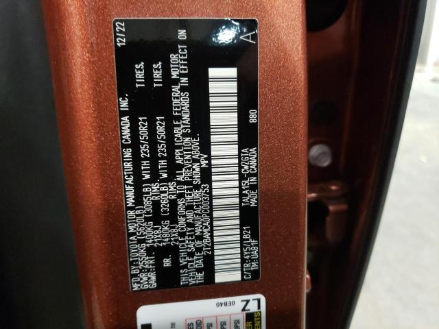 2T2BAMCA0PC003753 Lexus Rx 350 Base
